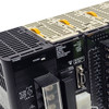 Omron Sysmac CJ1M-CPU13 PLC w/ ID211, OC211, SCU21-V1, ETN21, and CJ1W-PA202 PSU