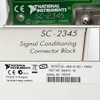 National Instruments SC-2345 Signal Conditioning Connector Block w/ (2) SCC-TC02