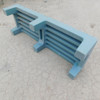 Cambro DR60 60" x 21" x 12" Solid Top Dunnage Rack 3000 lb. Capacity