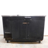 True TBB-2 Rolling Black Bar Refrigerator 2 Door 59"W x 27"D x 42"H