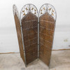 Folding Room Divider Privacy Screen Room Seperator 3-Panel Wicker