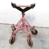 Heavy Duty Pipe Jack Stand Custom Welded Mobile Pipe Stand w/ Plate