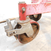 Heavy Duty Pipe Jack Stand Custom Welded Mobile Pipe Stand w/ Plate