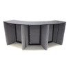 Ultraform Curving Trade Show Booth Portable Stand Missing Back Wall & One Leg Base-Parts