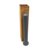 Gray 43" x 5" Plastic Post Cover for 4-3/4" Safety Bollard/Traffic Post Grey