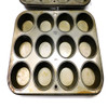 Ekco T120 12-Cup Cupcake/Muffin Baking Pan 13.75"x10.625"x1.25" (4)
