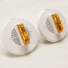 NEW (2) Cooper Wheelock ET90A-24MCC-NW Amber Speaker Stobe Fire Emergency Alarm