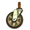 Jarvis-Pemco Swivel Type Polyurethane Stem Shelving Caster Wheels (4)