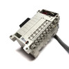 SMC EXH Manifold w/ (3)VQ1301N-5, VVQ1000-10A-1, VQ1401N, VQ1101N Solenoid Valve