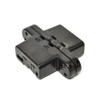 SOSS 218 Black Invisible Door Hinges 4 5/8"L 1.75" Min. Thickness (2)