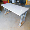 Mobile Workbench Shop Table 1.5" Thick Laminate Top 6' Long x 30" Deep