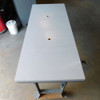 Mobile Workbench Shop Table 1.5" Thick Laminate Top 6' Long x 30" Deep