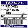 Patlite SLE-302EN Signal Tower Stack Light 24V Lamp RYG Red Yellow Green (8-Pack)