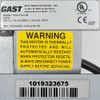 Gast DOA-P707-FB Diaphragm Compressor/Vacuum Pump 120V