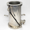 Nor-Cal DN160CF 8" Conflat Flange Vacuum Chamber Reducing DN40CF/Window Reactor