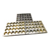 Ekco 2443 24-Cup Commercial Baking Pans 20.75"L x 14"W x 1.5"H (3)