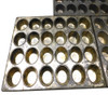 Ekco 2443 24-Cup Commercial Baking Pans 20.75"L x 14"W x 1.5"H (3)