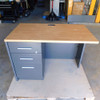 Artopex Executive Desk w/ Pedestal Drawer 42" L x 24" D x 29" H