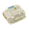 SMC Manifold w/3x SMC SY3100-5U1 & 1x SY3300-5UF1 Valve