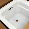 Kohler K-1123-LA-0 Archer 60"x 32"x 20" Alcove White Acrylic Bathtub Left Drain