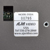 AJA D5DA Serial Multi-Format 1x4 Reclocking SD-SDI Distribution Amplifier