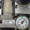 SMC Pneumatics AW4000-06G Filter Regulator w/ AFM4000-06 Mist Separator 1MPa Max