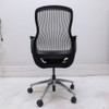Knoll ReGeneration Office Chair w/ Adjustable Arms and Gray Upholstery