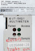 Hewlett Packard/Agilent E1412A 75000 Series C 6-1/2-Digit Multimeter Error-Parts
