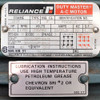 Reliance P21G311G 7.5HP 230/460V 3-Phase AC Motor 213T