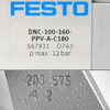 Festo DNC-100-160-PPV-A-C180 Pneumatic Cylinder 100mm