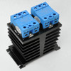 Celduc okpac SO965460 Solid State Relays w/Heatsink (2)