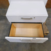 Lateral Filing Storage Cabinet White Wooden 2-Drawer 30" W x 19" D x 23" H
