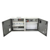 SCE-30EL6012WFLP Industrial Control Panel 2-Door Enclosure 30"x 60"x 12"