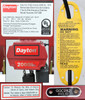 Dayton 2XY33B Chain Hoist 1-Ton 10 ft. Electric 115VAC