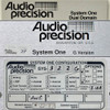 Audio Precision SYS-322G System One Dual Domain Audio Tester Analyzer - Parts
