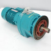 NEW Brook Hansen 3PH 1.5kW 1700RPM 265/460V IP55 Motor w/ Inline Gearbox 45:1