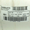 Charlotte Pipe PVC 00601 6100 14" x 14" x 12" Wye Hub NSF dwv SCH40 Fitting