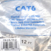 ClearLinks C6-LG-12-O CAT6 Ethernet Patch Cord 12' (10)