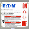 Eaton DH362UGK Non-Fusible Disconnect Switch 3P 600VAC 250VDC 60A NEMA 1