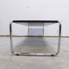 Modern Chrome Coffee Table Low Profile 53" L x 19" D x 13-3/4" Height