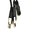 Verifone CBL132-006-05-A RJ45 to USB Power Splitter Cable for MX9XX 5m (Lot 184)