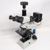 AmScope ME580 Trinocular Compound Microscope 500X Dual-Light w/ Camera