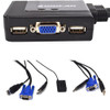 IOGEAR GCS22U 2-Port USB KVM Switch with Cables and Remote (8)