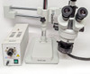 AmScope SM Trinocular Stereo Zoom Microscope 10MP Camera/Fiber Light/Boom Stand
