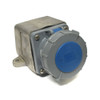 Cooper CD460R9W Receptacle 60A 250V 3PH 3P4W w/ AHBB60 Metallic Backbox 1-1/4"