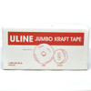 ULINE S-6645 Jumbo Industrial Reinforced Kraft Tape 3" x 900' (6 Rolls)