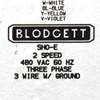 Blodgett SHO-E Double Stacked Full Size Standard Depth Electric Convection Oven