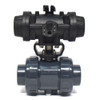 Asahi CP79PS Pneumatic Actuator & 2-way PVC Ball Valve