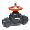 Hayward DAB1020UFF 2" PVC True Union Diaphragm Valve