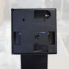 ELO Wallaby Black/Silver Self-Service 15 & 22-inch I-Series Mount Floor Stand